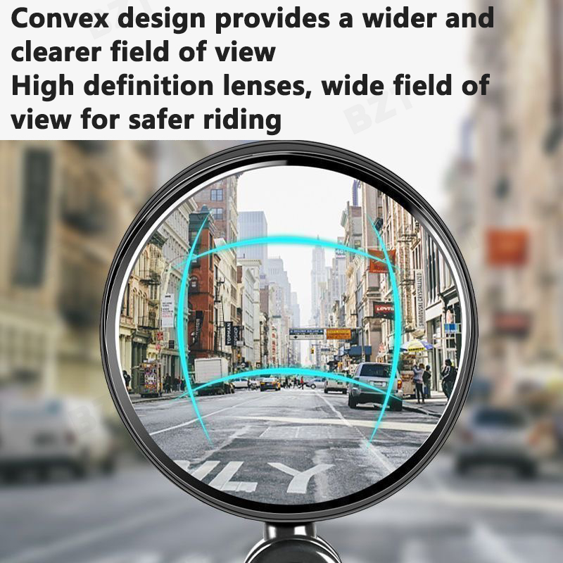 Mirror Handlebar Convex - Specchietti Retrovisori Universali per Manubrio di