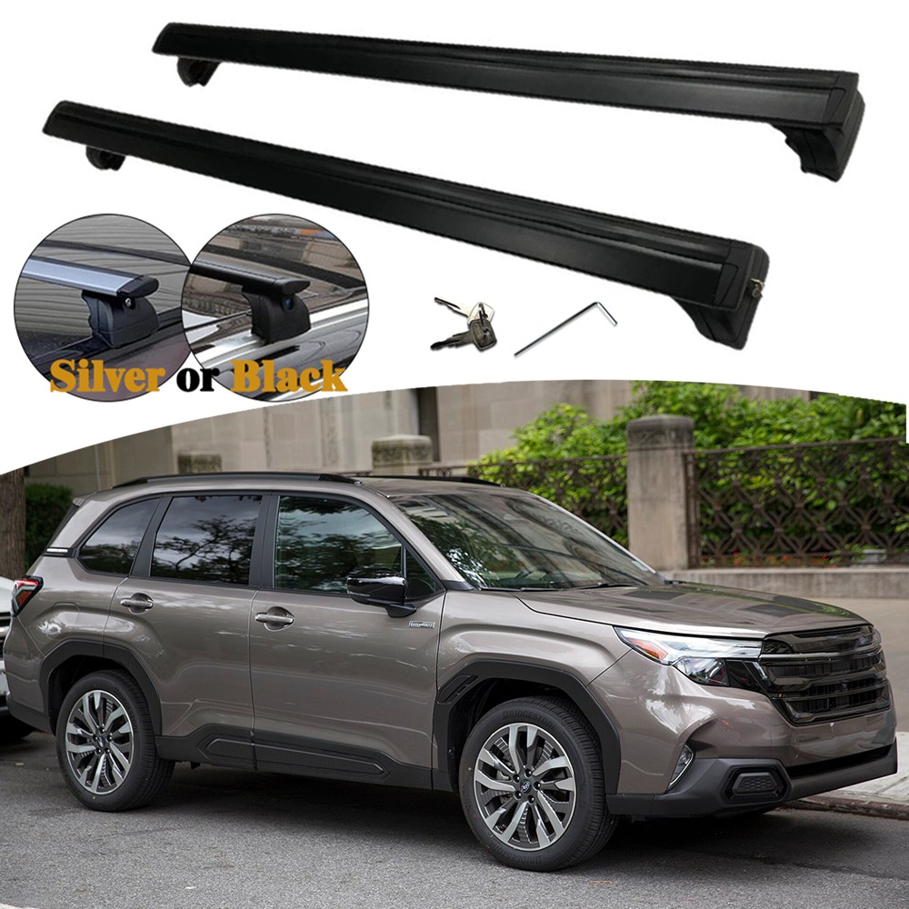 Cargo Rack Aluminum - 2 Barre Trasversali Regolabili in Alluminio