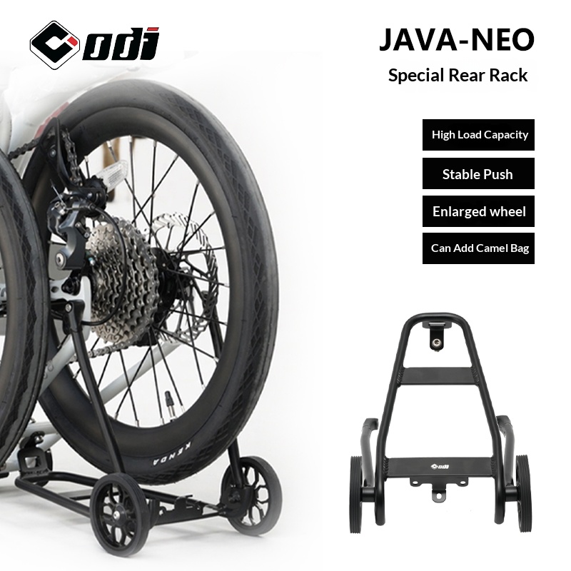 Cargo Rack Aluminum - Portapacchi Posteriore Speciale ODI per Bici