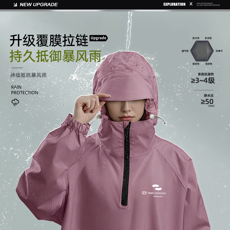 Impermeabile Unisex con Cappuc - Cycling Commute In Rain recensione e prezzo