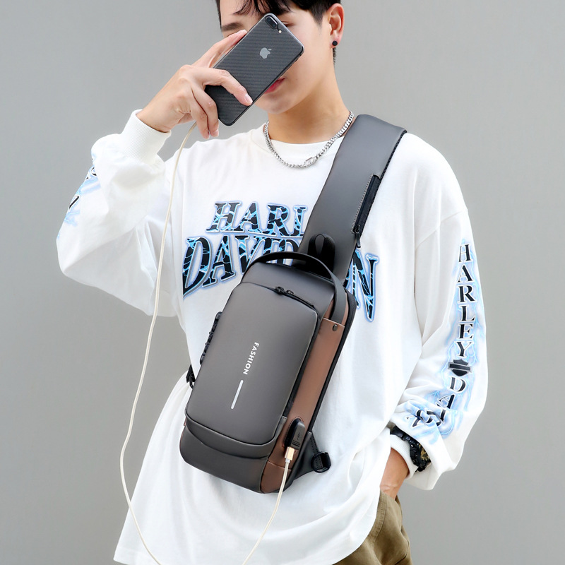 Borsa da uomo antifurto con bl - Chain Lock Combination recensione e prezzo