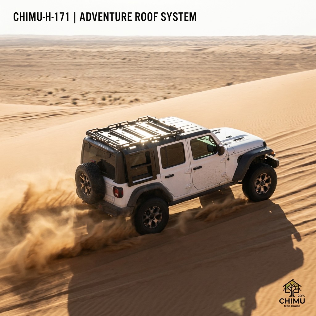【CHIMU HOME】 per Wrangler JL J - Cargo Rack Aluminum recensione e prezzo