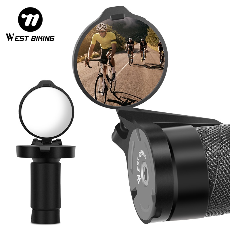 WEST BIKING 2PC Specchietti re - Mirror Handlebar Convex recensione e prezzo