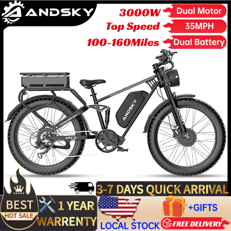 Bici Elettrica ANDSKY Apex50 A - Bike Pump Frame Mount recensione e prezzo