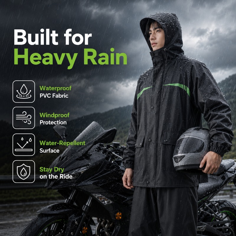 Completo Impermeabile da Cicli - Cycling Commute In Rain recensione e prezzo